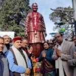मसूरी अटल उद्यान में भारत रत्न अटल बिहारी वाजपेयी की प्रतिमा का गरिमामय लोकार्पण