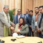 मुख्यमंत्री पुष्कर सिंह धामी से डॉ. दीपा मलिक ने की शिष्टाचार भेंट