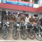 हरिद्वार की ज्वालापुर पुलिस ने अंतरराज्यीय वाहन चोरी के बड़े गिरोह का किया खुलासा,पुलिस ने वाहन चोरी के आरोप मे दो शतिर चोरो को किया गिरफ्तार, पकडे गये आरोपियों के कब्ज़े से चोरी के 10 वाहन किये बरामद,
