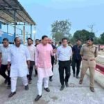 मुख्यमंत्री धामी ने खटीमा के लोहियाहेड वाटर बाईपास का किया स्थलीय निरीक्षण