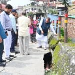 चिड़ोंवाली मंदाकनी विहार में क्षतिग्रस्त पुल का मंत्री गणेश जोशी ने किया स्थलीय निरीक्षण, मौजूद अधिकारियो को एक सप्ताह में डीपीआर तैयार करने के निर्देश.!