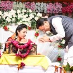 टनकपुर दशहरा महोत्सव में मुख्यमंत्री धामी ने किया प्रतिभाग, श्रीमद्भागवत कथा का किया श्रवण