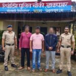 अवैध रुप से मांस विक्रय करने वाले 3 व्यक्तियों को पुलिस ने लिया हिरासत में, की गई वैधानिक कार्यवाही