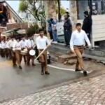 मसूरी में भारी बारिश भी नहीं डिगा सकी स्वयंसेवकों का उत्साह, मसूरी में निकला पथ संचलन स्वयंसेवक, अनुशासन और एकजुटता का दिया संदेश’’.!